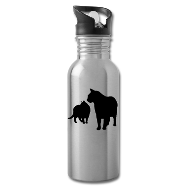 Katzen Trinkflasche - Katze Katzen