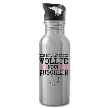 Katzen Trinkflasche - katze - Katze wollte kuscheln