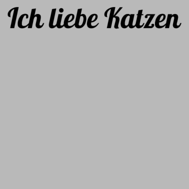 Motiv katze - Ich liebe Katzen
