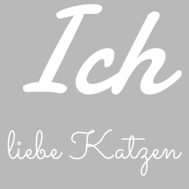 Motiv katze - Ich liebe Katzen