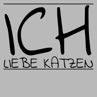 Motiv katze - Ich liebe Katzen