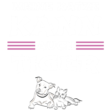 Motiv katze - meine Katze kann auch Tiger