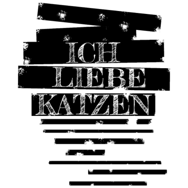 Motiv katze - Ich liebe Katzen