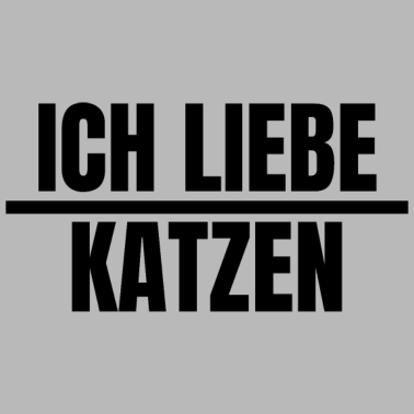 Motiv katze - Ich liebe Katzen