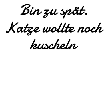 Motiv katze - Katze wollte kuscheln