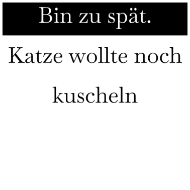 Motiv katze - Katze wollte kuscheln