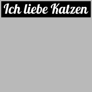 Motiv katze - Ich liebe Katzen