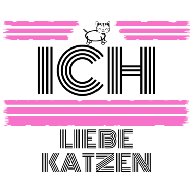 Motiv katze - Ich liebe Katzen