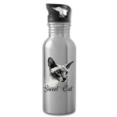 Katzen Trinkflasche - Süße Katze Katze