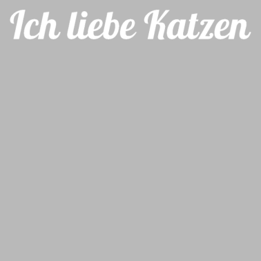 Motiv katze - Ich liebe Katzen