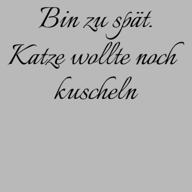 Motiv katze - Katze wollte kuscheln