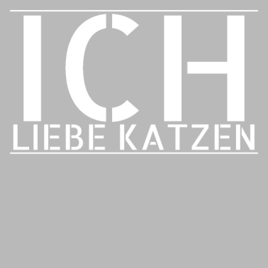 Motiv katze - Ich liebe Katzen