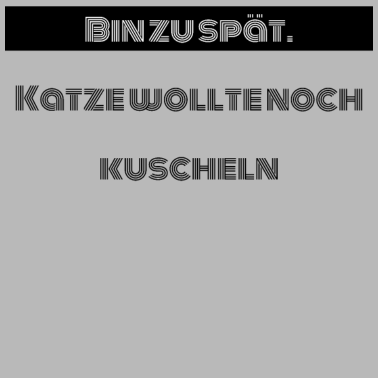 Motiv katze - Katze wollte kuscheln