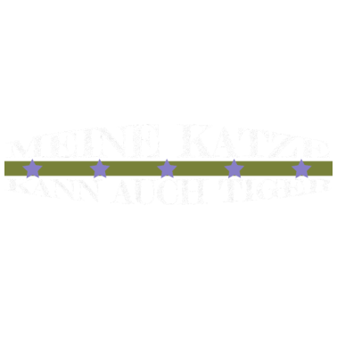 Motiv katze - meine Katze kann auch Tiger