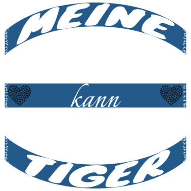 Motiv katze - meine Katze kann auch Tiger