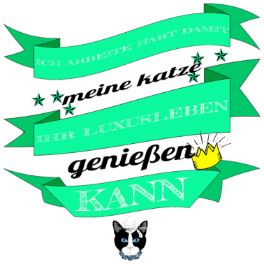 Motiv katze - Luxusleben einer Katze