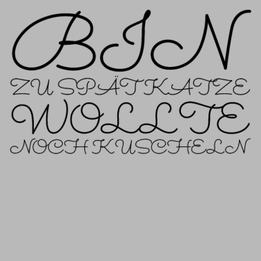 Motiv katze - Katze wollte kuscheln