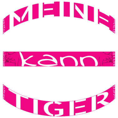 Motiv katze - meine Katze kann auch Tiger