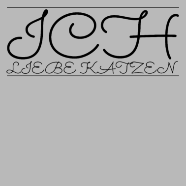 Motiv katze - Ich liebe Katzen