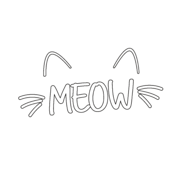 Motiv Katze Katzen Meow