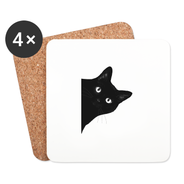 Katzen Untersetzer - Katze