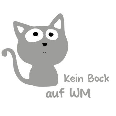 Motiv Süße Katze - Kein Bock