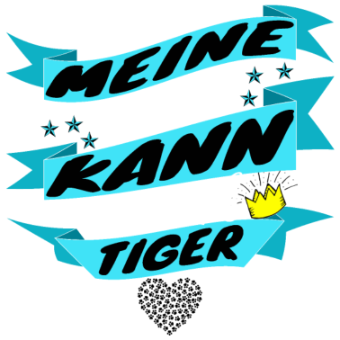 Motiv katze - meine Katze kann auch Tiger