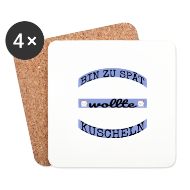 Katzen Untersetzer - katze - Katze wollte kuscheln