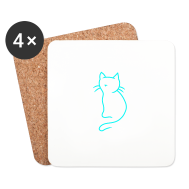 Katzen Untersetzer - Katze Kätzchen Katzen