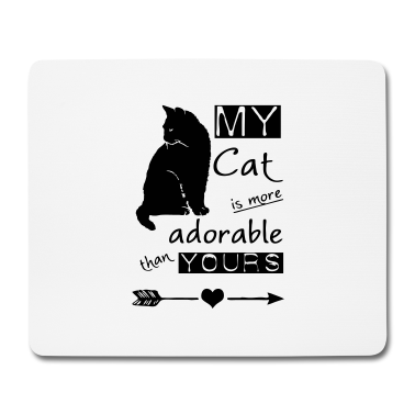 Katzen Mousepad - My Cat Katze Tier Haustier Geschenk
