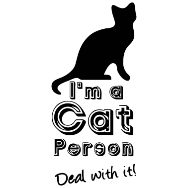 Motiv Cat Person Katze Haustier Tier lustig Geschenk