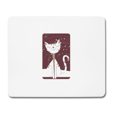 Katzen Mousepad - Freche Katze