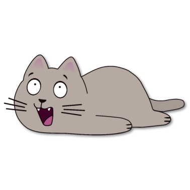 Motiv Überraschte Katze