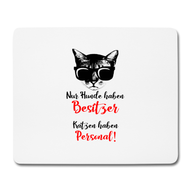 Katzen Mousepad - Katze, Katzen