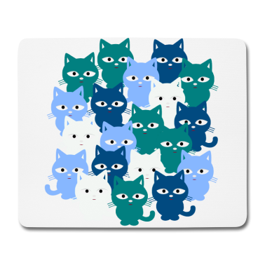 Katzen Mousepad - Katzen, Katzen, Katzen
