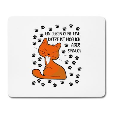 Katzen Mousepad - KATZE - KATZE - KATZE - KATZE