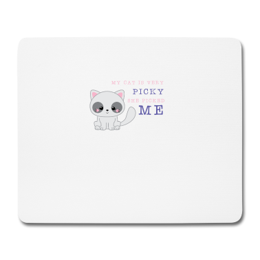 Katzen Mousepad - Meine Katze - Katzen - Süße Katze - Geschenk