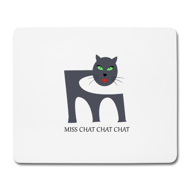 Katzen Mousepad - Miss Katze Katze Katze
