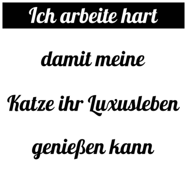 Motiv katze - Luxusleben einer Katze