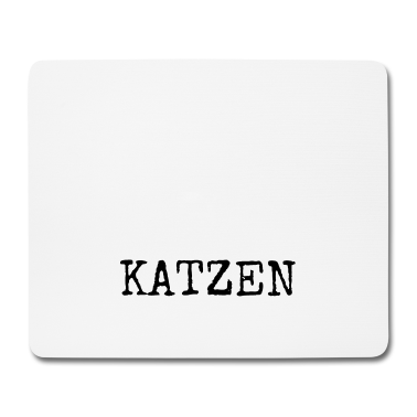 Katzen Mousepad - katze - Ich liebe Katzen
