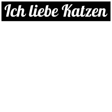 Motiv katze - Ich liebe Katzen