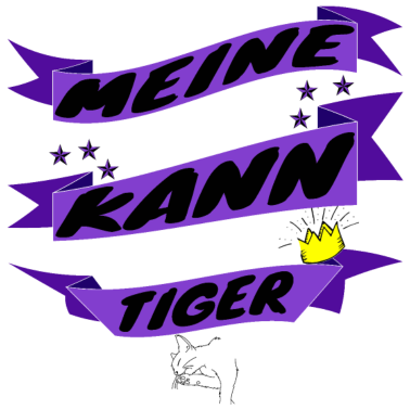 Motiv katze - meine Katze kann auch Tiger