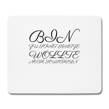 Katzen Mousepad - katze - Katze wollte kuscheln