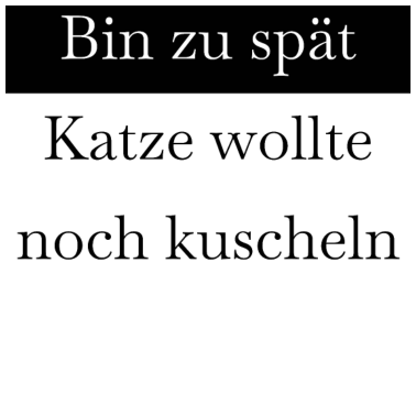 Motiv katze - Katze wollte kuscheln