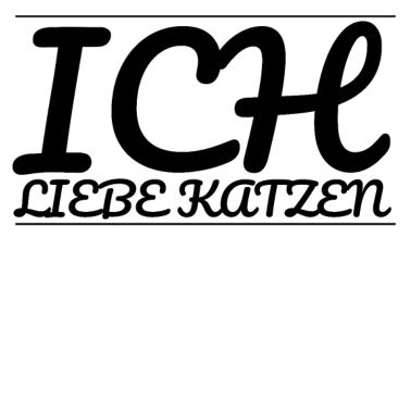 Motiv katze - Ich liebe Katzen