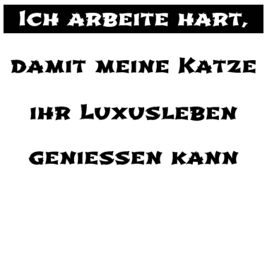Motiv katze - Luxusleben einer Katze