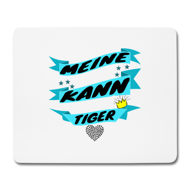 Katzen Mousepad - katze - meine Katze kann auch Tiger