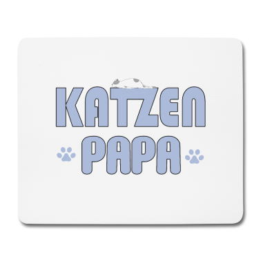 Katzen Mousepad - Katzen Katze Papa