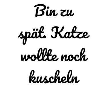 Motiv katze - Katze wollte kuscheln