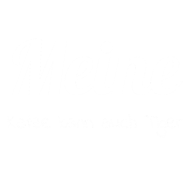 Motiv katze - meine Katze kann auch Tiger